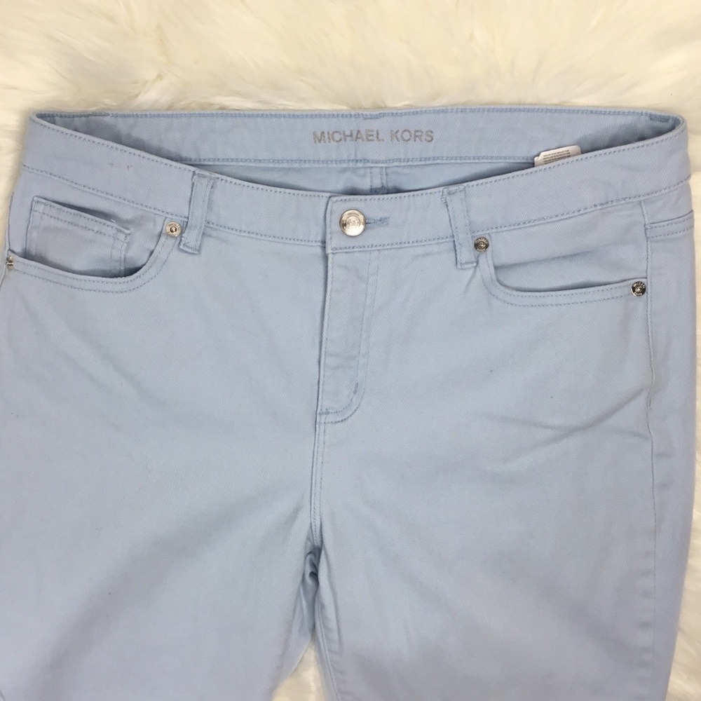 Michael Kors Izzy Cropped Skinny Jeans - Picture 2 of 6